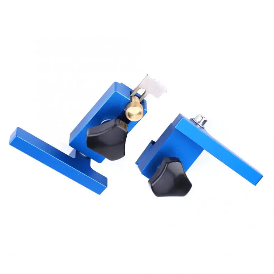 

Fence Flip Limit Woodworking Tool 30#/45# Aluminum Alloy T-Track Stop Tool
