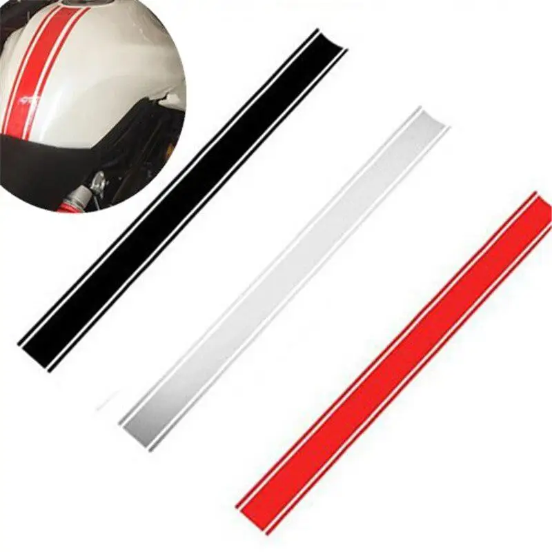 

DIY Reflective Motorcycle Fuel Tank Sticker Stripe for Racing Motorcycle Accessories Funny Decoration Sticker Moto Decals
