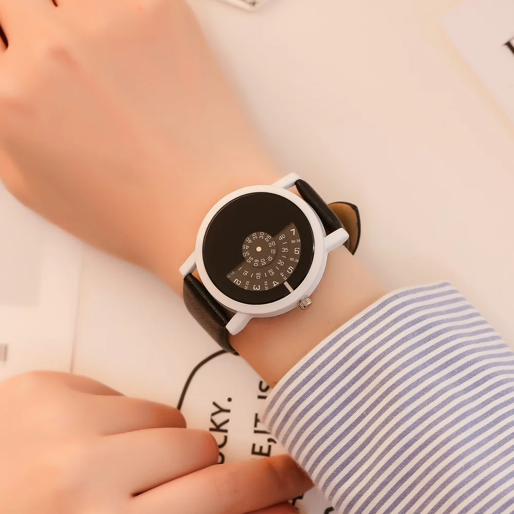 Горячие Модные женские кварцевые часы женские роскошные из искусственной кожи аналоговые наручные часы женские часы лучший бренд Relogio Feminino