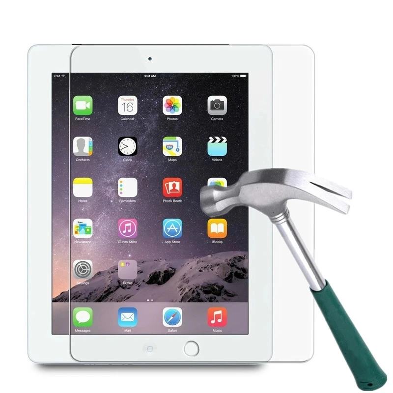 Templado Premium de cristal para iPad 2 3 4 Protector de pantalla 9H calidad frente película protectora de pantalla para iPad 4 3 2 A1430 A1458 1416