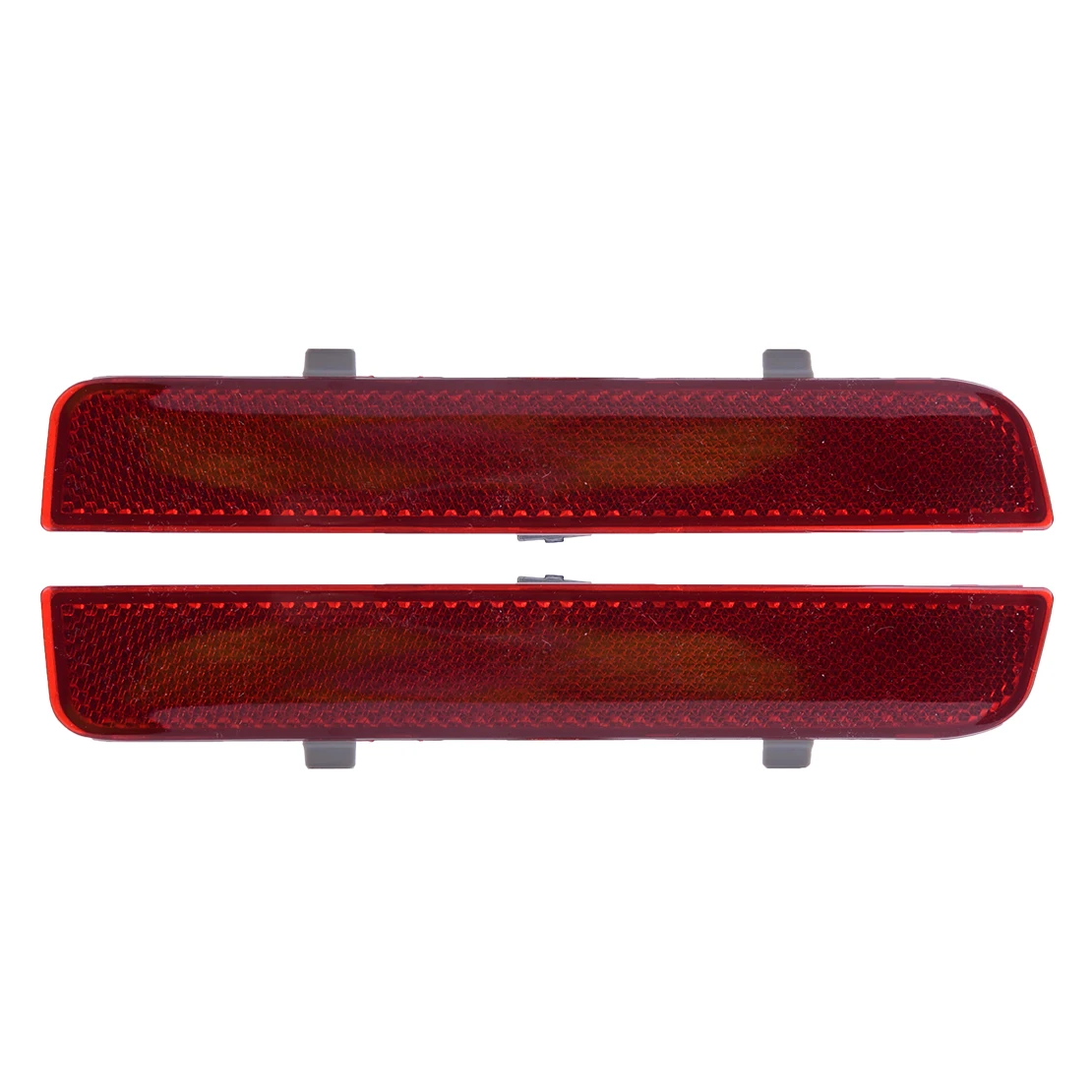 Dwcx 1 Pair Car Rear Left & Right Del Respingente Red Riflettore Misura Per Land Rover Range Rover L322 Freelander Lr2