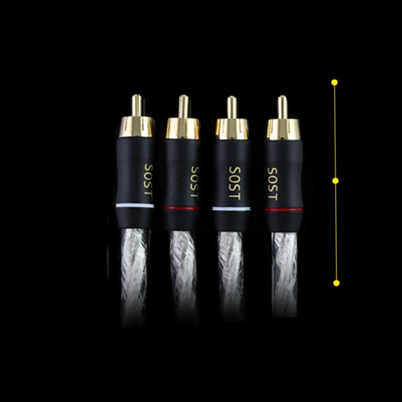 Кабель HIFI Stereo Pair RCA высокопроизводительный кабель Hi Fi Audio 2rca на для