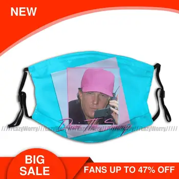 

Donald Trump Mouth Face Mask Drain The Swamp Facial Mask Lovely Polyester with 2 Filters Adult Mask