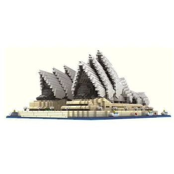 

9916 4131PCS Architecture City set Landmarks Sydney Opera House Model Building Blocks Children Toys For Children