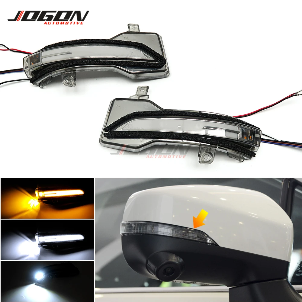 LED  Dynamic Turn Signal Light Puddle Lamp Side Mirror Blinker Lamp For Subaru Forester Outback Impreza Legacy Ascent XV 19-20