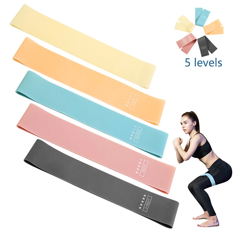 Bande Elastique Fitness, Lot de 5 - 600 x 50mm - (Prix en fcfa