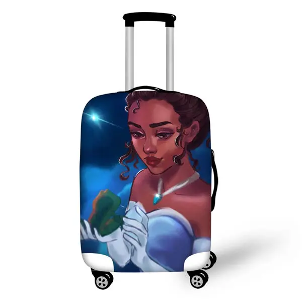 CDWX2747LMS HaoYun дорожный багажный чехол Moana Vaiana Princess с рисунком, чемодан, чехол с мультяшным дизайном, эластичный пыленепроницаемый и водонепроницаемый протектор - Цвет: CDWX2747LMS