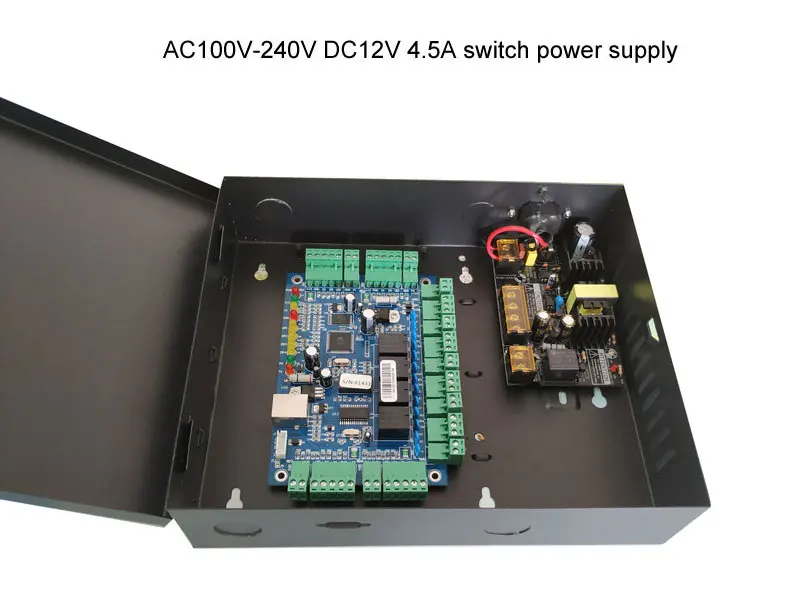 TCP/IP четыре дверца Управление с мощности чехол 110 V/220 V питания Поддержка мульти-функция доступа Система пожарной сигнализации и т. Д. sn: B04-set