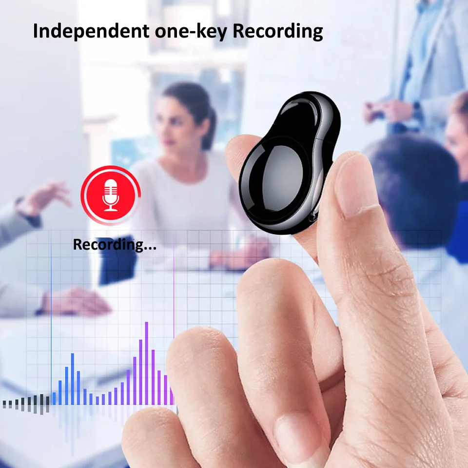 HD 1080p Video Camera Micro Cam DV Automatic Coverage Audio Recorder Intelligent Noise Reduction Click Video Recording Camcorder