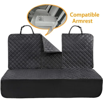 

Waterproof Dog Seat Cover Washable Pet Seat Cover Side Cover Waterproof Seat Protection Scratch Resistant Car Truck Belt