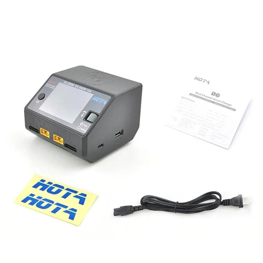 HOTA D6 PRO 650W 28A AC/DC Dual Channel Wireless
