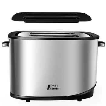 

Household Two Piece Fully Automatic Toaster Stainless Steel Toast Machine Toaster