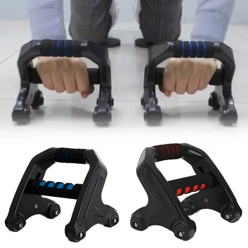 

Abdominal Wheel Workout Body Building Equipments Multifunctional I Shaped Sports Push UP Bar Strength Fitness Equipment Exercise