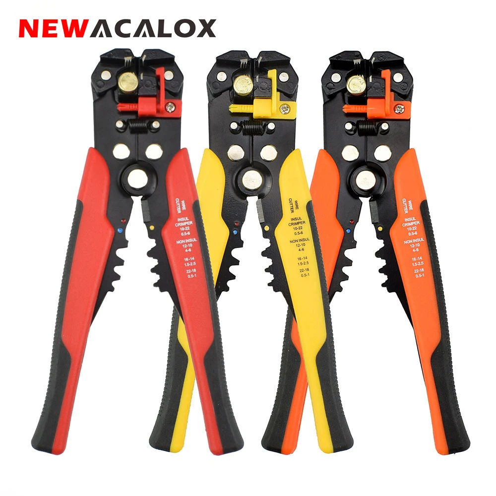 Wire Cutter Crimper Cable Strippers Pliers Self Adjusting Terminal Electric Tool