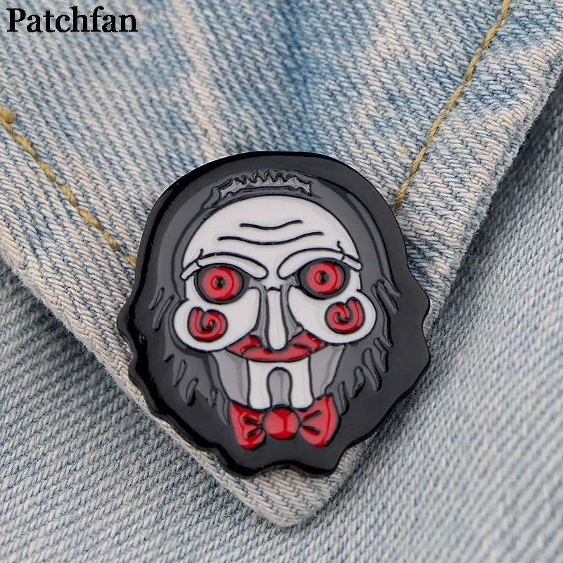 20 шт/партия Patchfan Billy The Puppet цинк металлический Узелок Значки para рубашка сумка Одежда Кепка рюкзак броши для обуви значки A2347