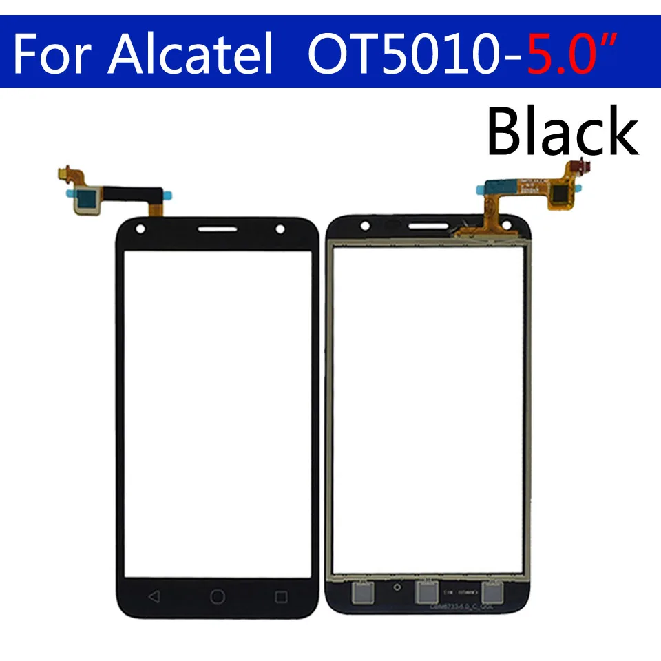 Сенсорный экран для Alcatel One Pixi 4 5,0 OT5010 OT 5010 5010D 5010E 5010X сенсорный экран Сенсорная панель дигитайзер замена стекла