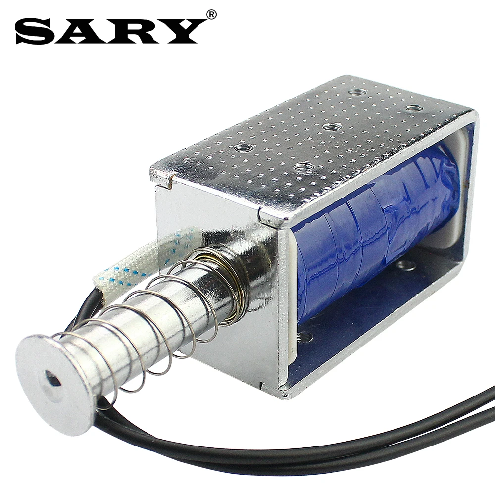 Push pull electric solenoid