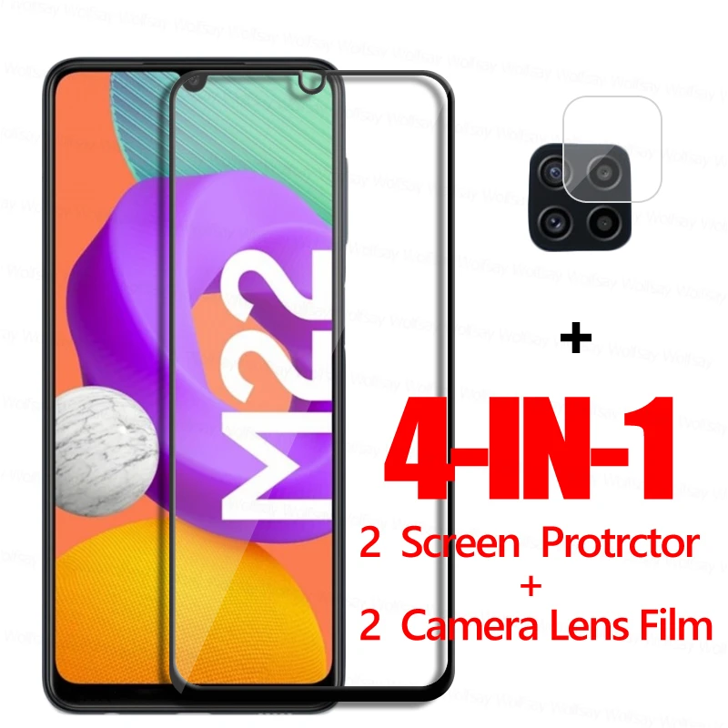Vetro Temperato Per Samsung Galaxy M22 Pellicola Proteggi Schermo In Vetro Temperato Per Samsung Galaxy M22 Pellicola Per Telefono Per Samsung M12 M22