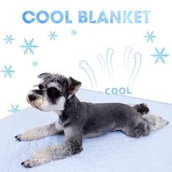 

Dog Cooling Mat Pet Ice Pad Teddy Mattress Pet Cool Mat Bed Cat Cushion Summer Keep Cool Pet Gel Cooling Dog Mat For Dogs