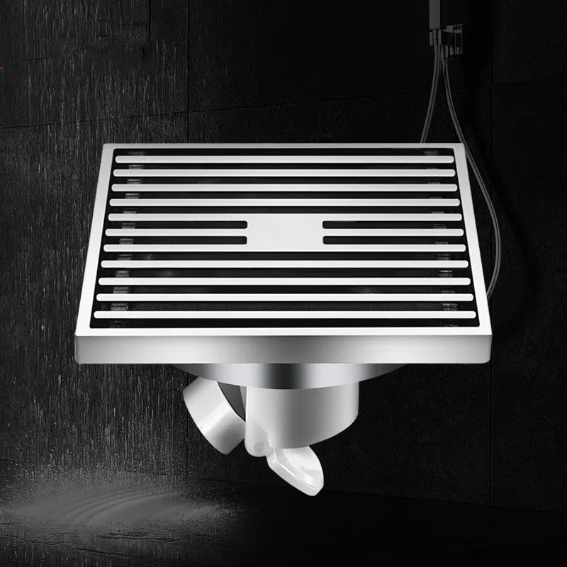 

Floor drain Floor drain deodorant type toilet Shower room square big displacement