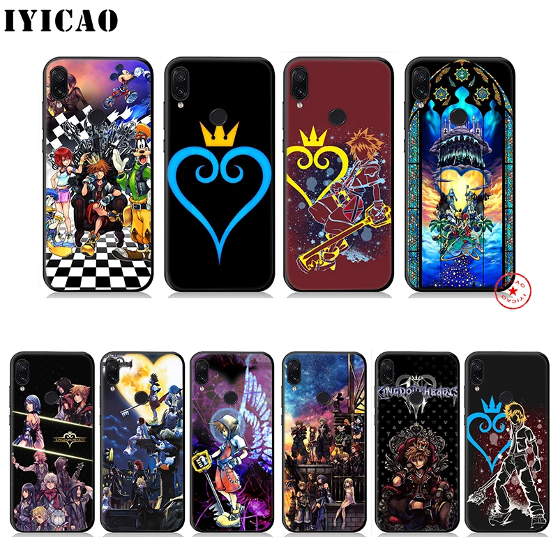 IYICAO по игре Kingdom Hearts Игры мягкий чехол для Redmi K20 8A 7A iPhone 7 6 Plus Pro 6A 5 5A 4X 4A S2 Go