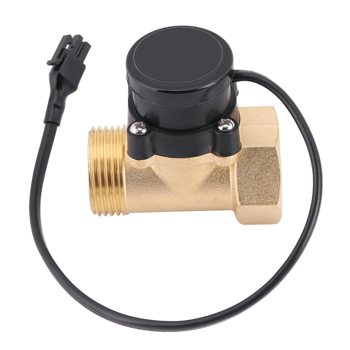 

HT800 One 1 Inch Water Pump Flow Sensor Switch Liquid Booster Solar Heater Brass Magnetic Pressure Automatic Control Valve Part