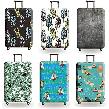 

JDXBPPDD Thicker Travel Luggage Suitcase Protective Cover for Trunk Case Apply to 18''-32'' Suitcase Cover Elastic Perfectly