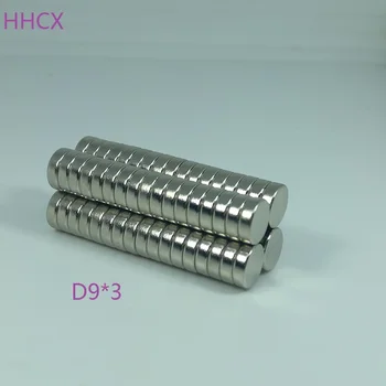 

10 20 50 100PCS/LOT Disk magnet 9*3 N35 Magnet 9x3 Magnets 9 X 3 for speaker