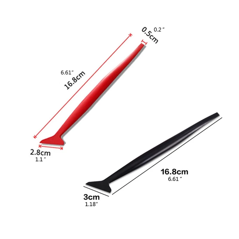 Car Stickers Wrap Vinyl Tools Micro Squeegee Scraper car wrapping tools car sticker remover vinyl squeegee window tinting squeegee automotive film tools