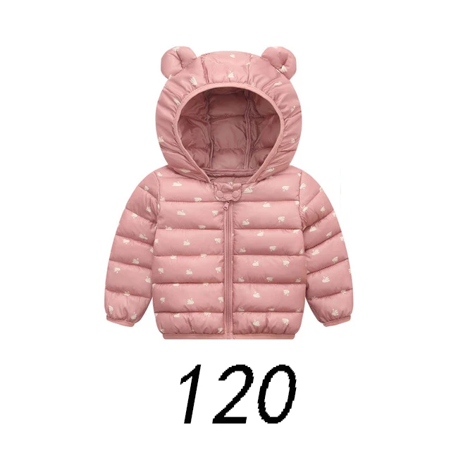 Medoboo Baby Winter Warm Coat Girls Boys Child Jacket Baby Clothes Newborns Coveralls Snowsuit Hooded Jacket Coat Tops Outerwear - Цвет: ME0201-P120