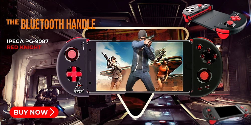 IPEGA PG-9089 для xiaomi пиратский беспроводной Bluetooth геймпад Телескопический контроллер геймпад с турбо геймпад для Android ПК
