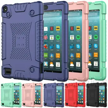 

Kids Silicone Tablet Case Cover For Amazon Kindle Fire 7 9th Gen 2019 2017 2015