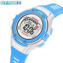 

SYNOKE Kids Watches Waterproof Multi-function Chronograph Luminous LED Alarm Clock Digital Watch Children's Watch Relgio