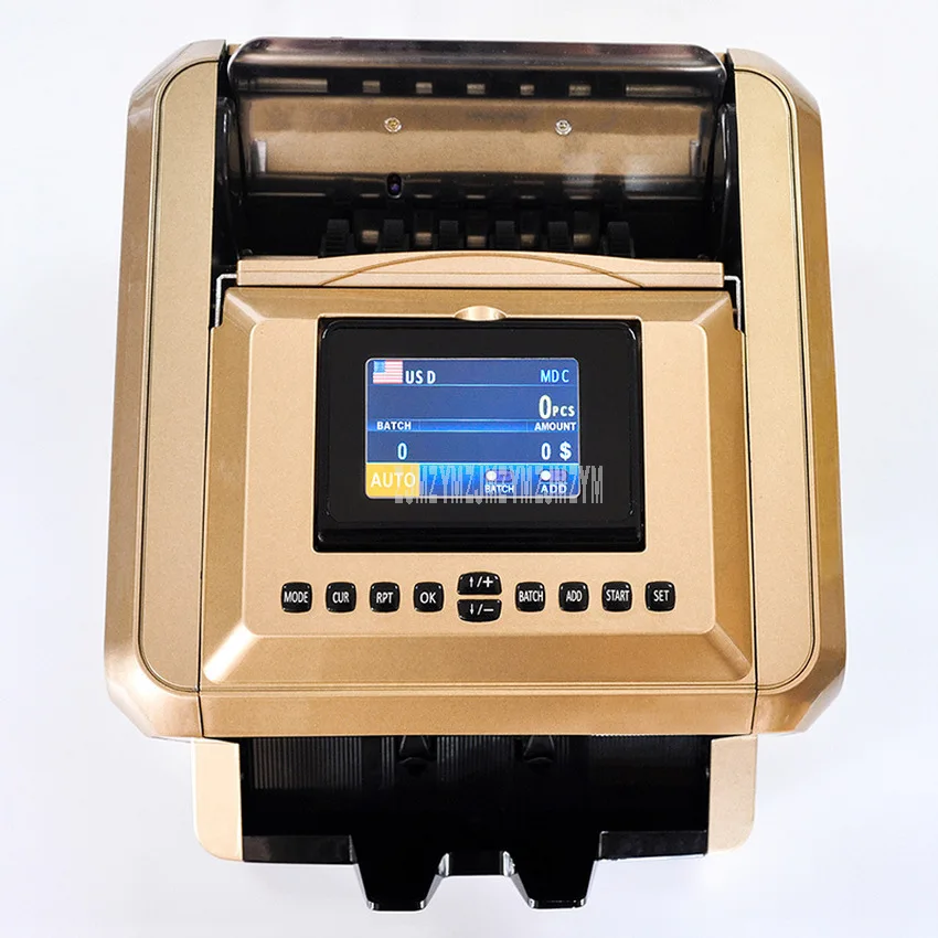 FT-3800V Multi-country Money Mixing Counter Automatic Currency Money Counter Cash Counting Machine UV MG IR CIS Detector