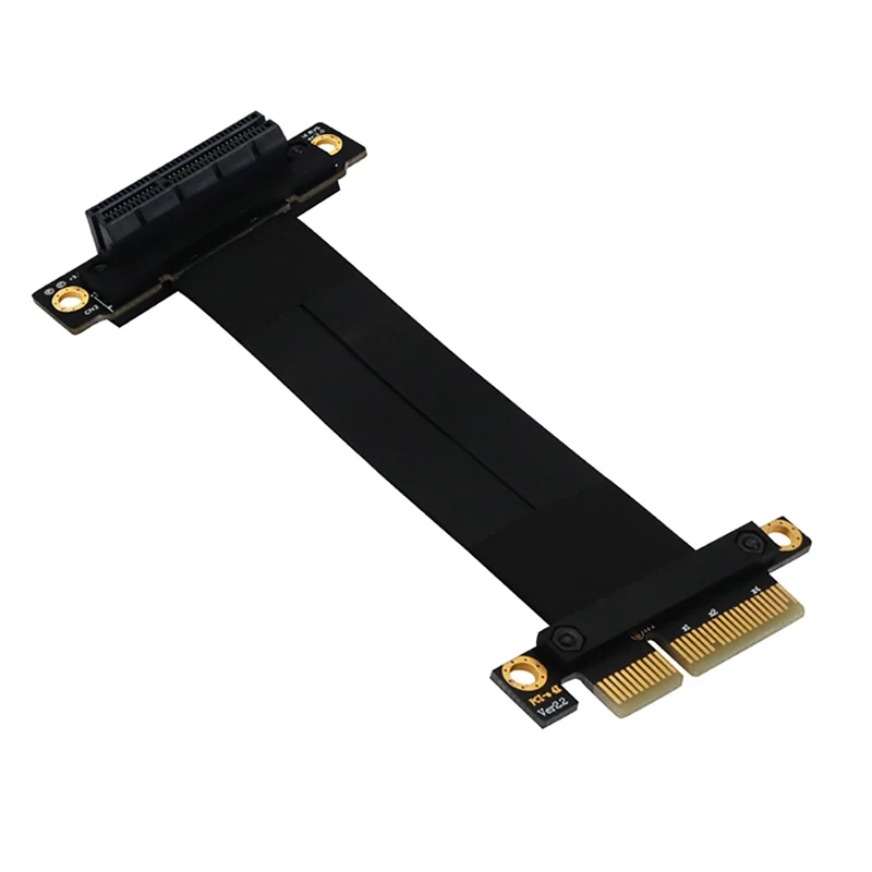 NEW-PCI-E к Удлинительный кабель PCI Express PCI-E 3 0 4X для 270 градусов обратный слот мм
