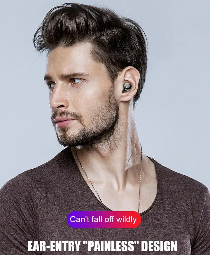Bluetooth 5,0 наушники беспроводные наушники спортивные громкой связи 9D стерео Водонепроницаемая гарнитура 2400 мАч bluetooth-гарнитура