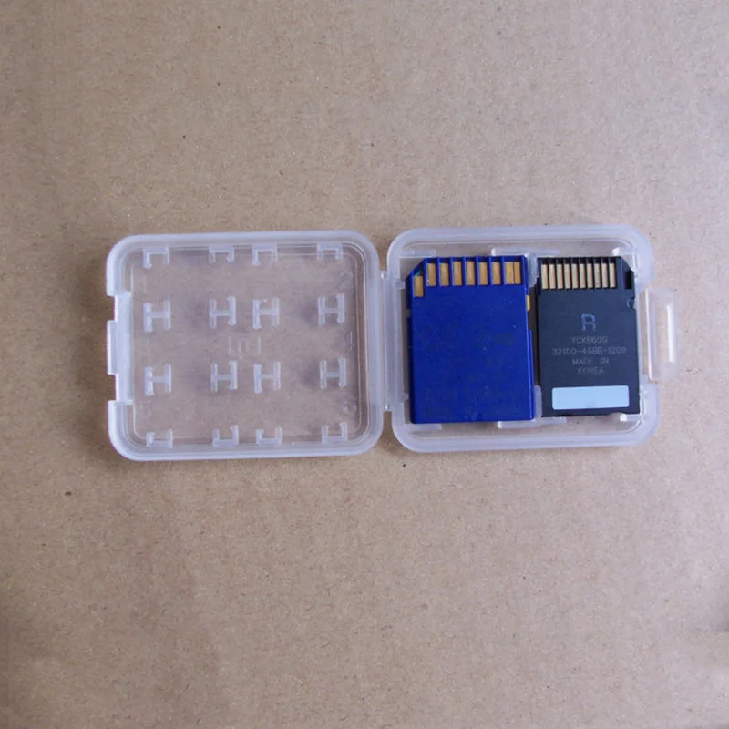 1 PC Hard Micro SD SDHC TF MS Memory Card Storage Box Protector Holder Hard Case 3
