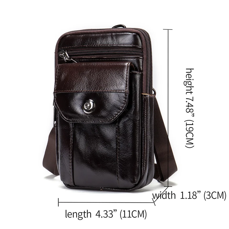 VALIEM CROSSBONES Mサイズ＋Sサイズ（カケあり） Genuine Leather Bags Men Shoulder Bag Mens | Phone Leather