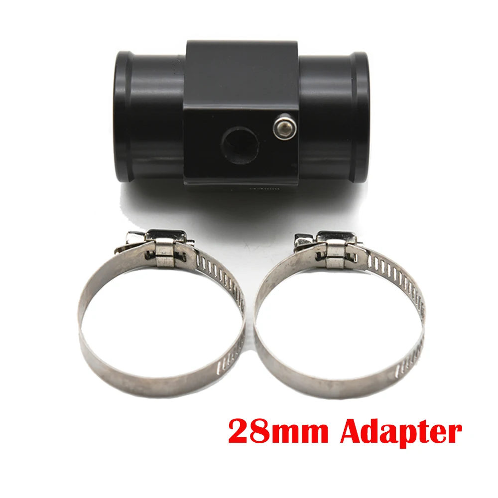 Universal Aluminum Alloy Water Temp Joint Pipe - Car Radiator Hose Adapter With Clamps - View #10