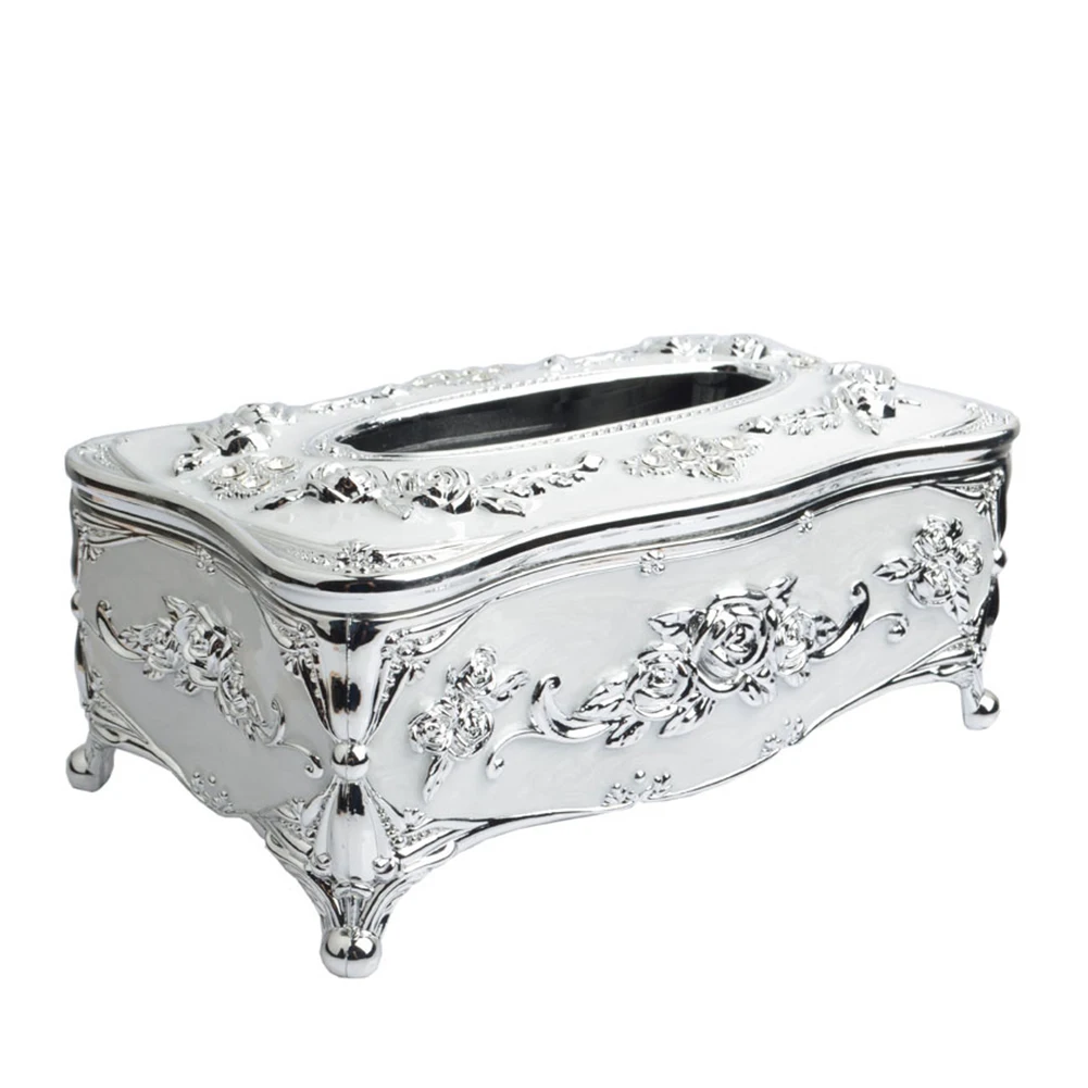 Гостиничный держатель элегантный органайзер для гостиной Настольный Диспенсер Салфеток чехол домашняя декоративная ткань коробка Роскошный ящик для хранения офисный европейский стиль