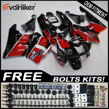 

Custom motorcycle fairing for CBR900RR 1994-1997 CBR893RR 94 95 96 97 ABS plastic motorcycle panels red black+gifts