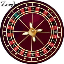 Zeegle мультяшный круглый ковер для гостиной, мягкий ковер для детей, нескользящий коврик для детской комнаты, Впитывающий Коврик для компьютерного стула