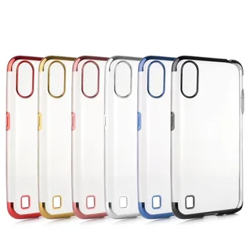 

Chromed Soft TPU For Samsung A51 A71 A10S A20S A30S S20 Ultra Plus A81 A91 Plating Metallic Bling Electroplate Cover 20PCS