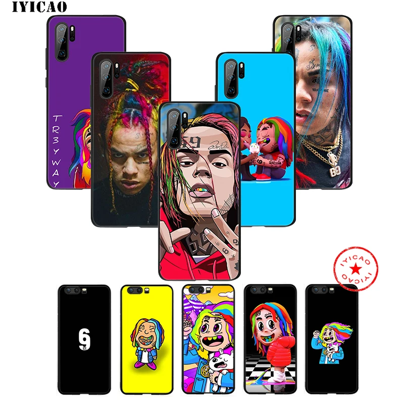 6ix9ine Tekashi69 мягкий черный чехол для huawei Коврики 30 Lite рro Y9 Y7 Y6 Prime 2018 2019 телефона |