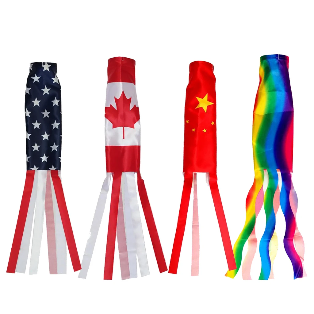 

Wind Sock Streamer Flags Festivals Caravan Camping With Flowing Tails