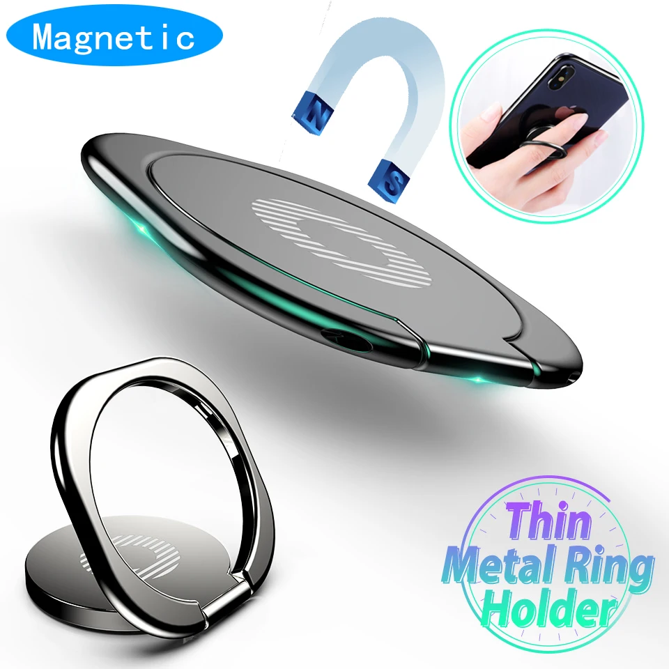 Tanie Magnetyczny Mini Dashboard uchwyt samochodowy pierścień telefon komórkowy uchwyt uniwersalny dla IPhone