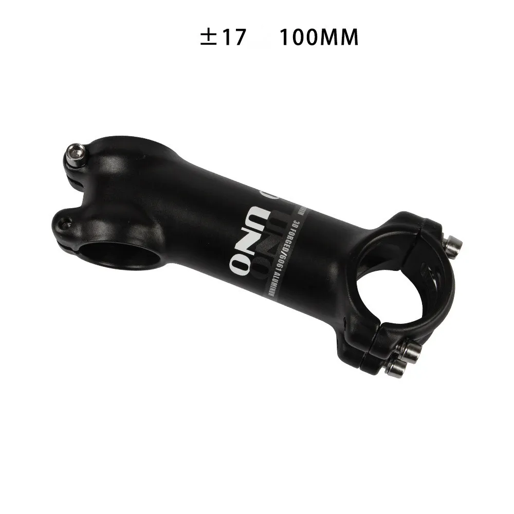 17degree 100mm 60 90 120 mm stand pipe for mountainous bicycle with positive or negative 7/17/35 degree - Цвет: 17degree 100mm