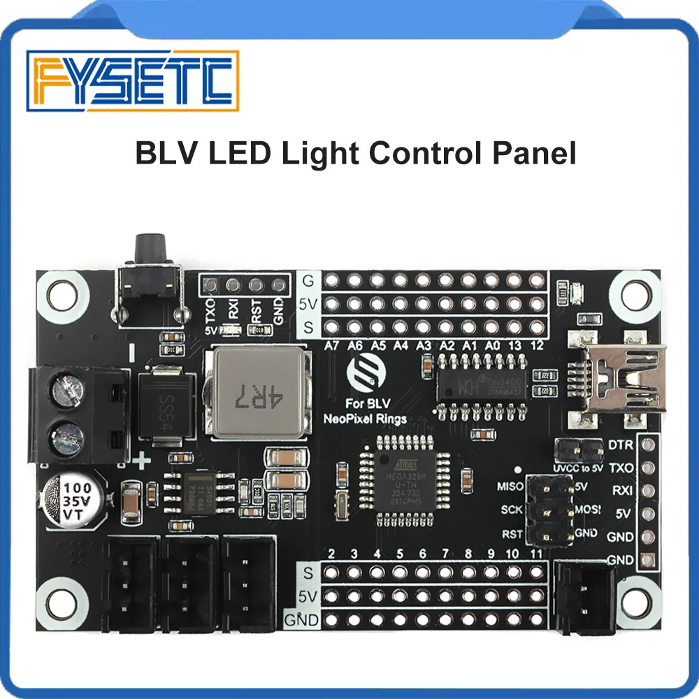 Fysetc Blv Led Light Control Panel Arduino Mini Pro Module For Blv Mgn ...