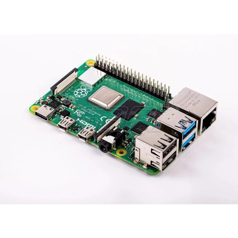 Raspberry Pi 4 Модель B с 4 Гб оперативной памяти() 64 бит четырехъядерный 1,5 ГГц