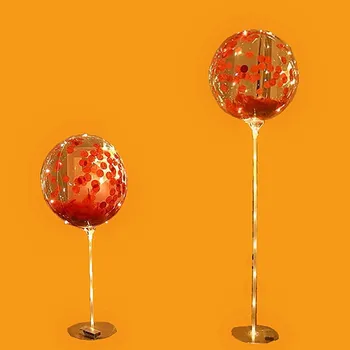 

30pcs Birthday Balloon Kit Plastic Balloon Arch Stand with Base Pole Birthday Party Latex Ballons Holder Wedding Decoration